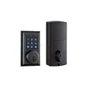 Fashion Glass Electronic Security Handle Key Locks Digital Smart Door Lock