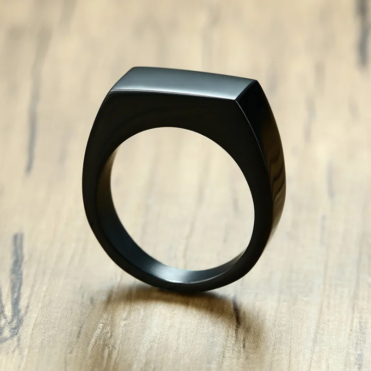 Details about   Brosway Bullet men's ring in steel with black interior 25 