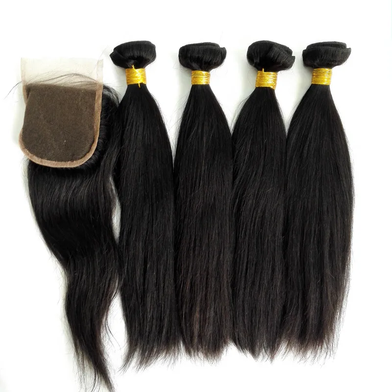 

8-30inch peruvian hair extension human silky straight hair wholesale