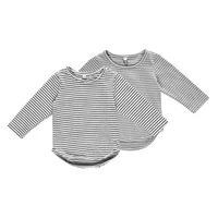 

Cotton Baby Wear Strip Baby Top Long Sleeve Shirt