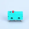 Green snap action switch with micro button KW12 - A