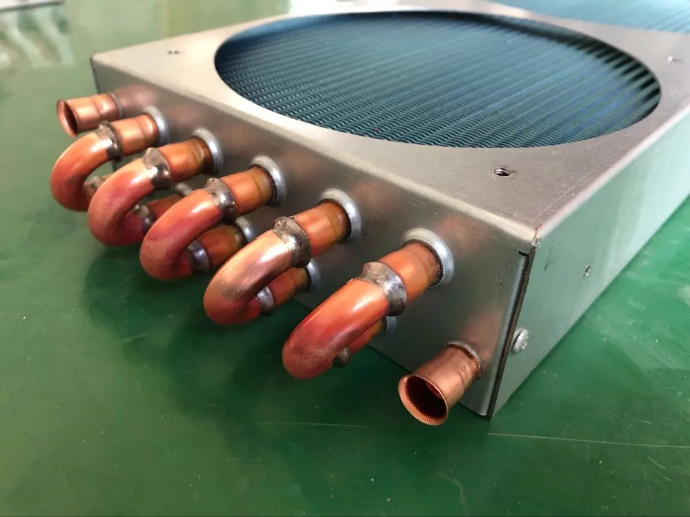 Dual 80mm Fans Copper Tube Radiator Water Cooling Radiator Buy Water