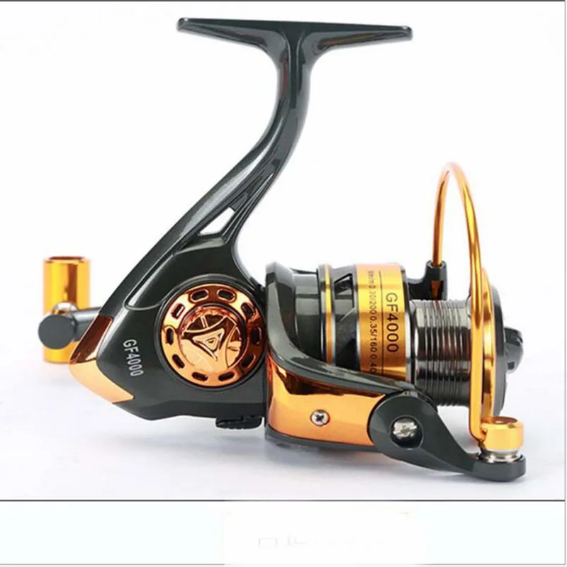 professional metal fishing reel full metal spool CNC handle spin fishing reel