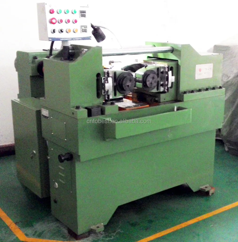 Two Dies Thread Rolling Machine Thread Making Machine For Making Bolts ...