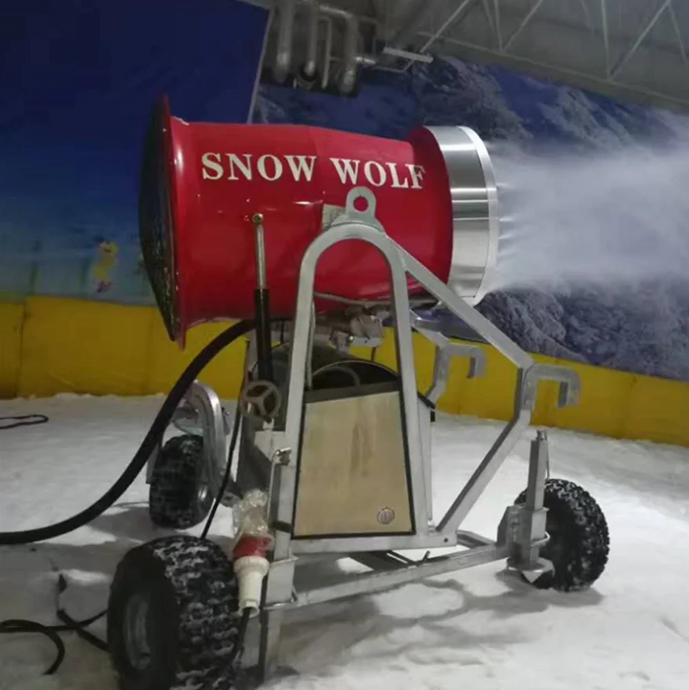 Artificial Snowfall Ski Resort Intelligent Artificial Snowmaking Simple