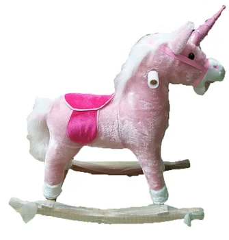 pink horse plush