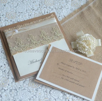 Customized Cheap But Exquisite Design Muslim Wedding Invitation Card