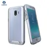 TPU PC transparent cellphone case for SAM J2 PRO 2018 phone case with metal keybuttons