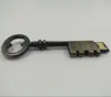 Wedding gift old key usb stick antique key 8gb customized logo cheap usb brass key