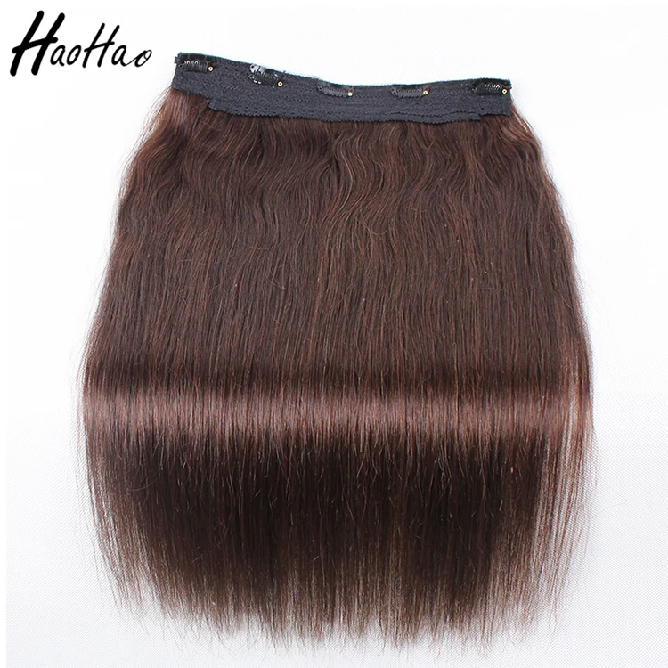 

High demand shedding free high demand unprocessed hair extension halo, 2#