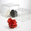 Clear Acrylic 5 Sided Display Cube Containers Perspex Cubes