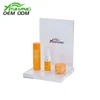 Professional factory supplier customize makeup organizer acrylic cosmetic display stand