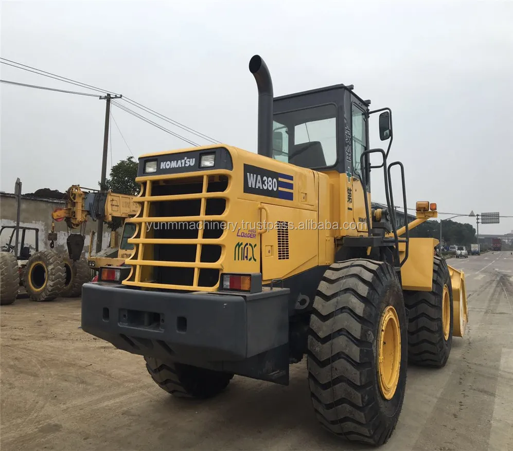 Used Komatsu Wa380 5 Wheel Loader Komatsu Wa320 Wa380 Wa380 3 Wa380 6