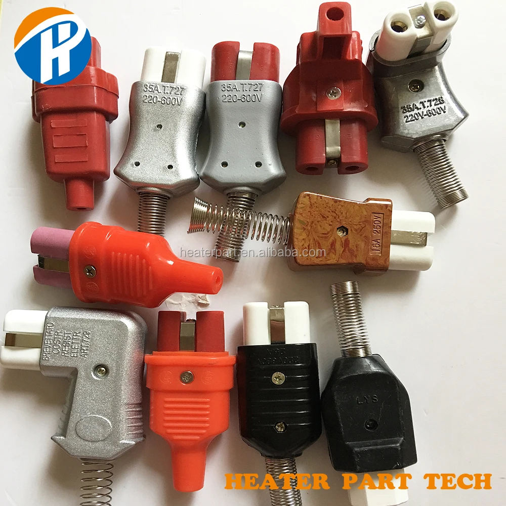 Hot Sale Red Ceramic Heater Plug Industrial High Voltage Plug High
