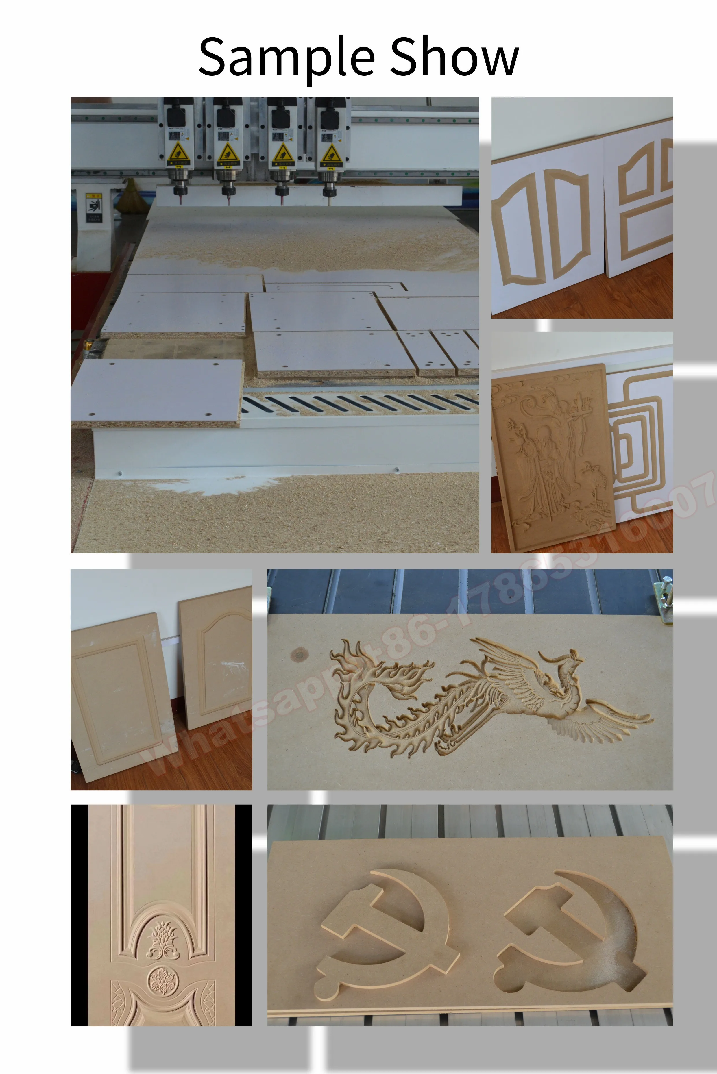 Great features Homemade woodworking machinery cnc router cnc router carving machine