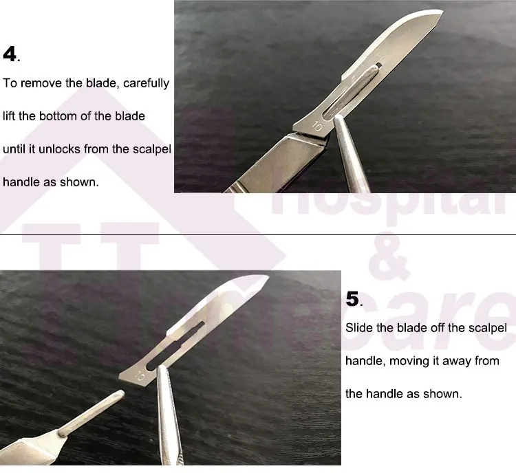 High Quality Carbon Steel Surgical Blades With CE ISO Approved