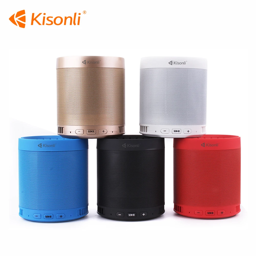 

Wireless Portable Wireless Speaker Loudspeakers Mini Outdoor Speakers Sound Box for Cellphone Tablet PC Computer, Gold, black, red, white, blue