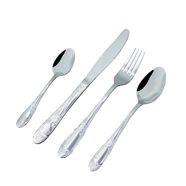 

High performance thermal conductivity stainless steel fork knife dinner set cutlery/flatware /silverware, Customized