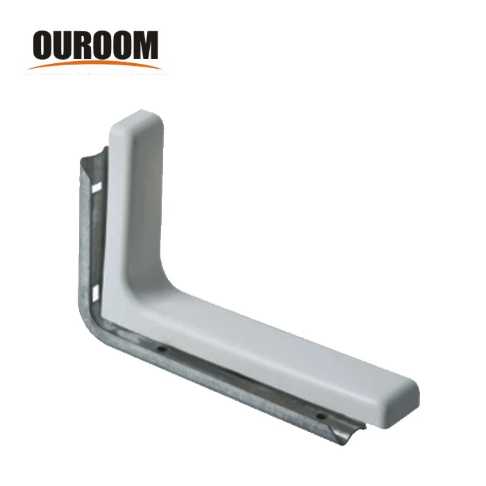 Ouroom Wholesale Product Plastic Adhesive Shelf Bracket Decorative