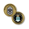 Command Chief older round Air Force Challenge Coin