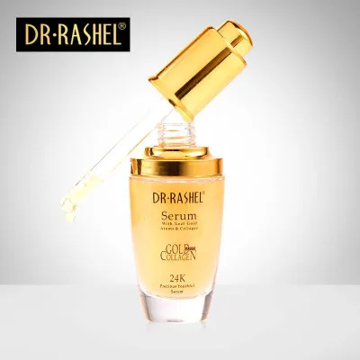 

DR RASHEL Skin care Face Ageless anti wrinkle aging moisturizing serum Acne Treatment Whitening 24k Gold collagen serum