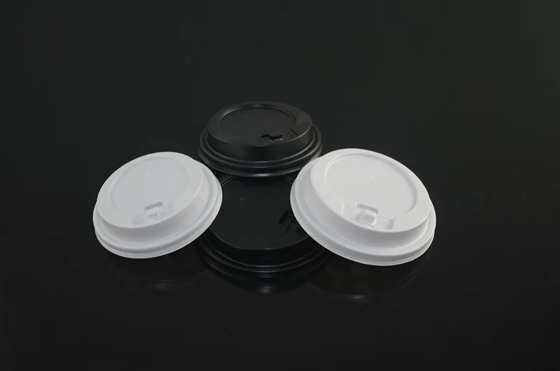 8oz 79mm Biodegradable Plastic Coffee Cup Lids Customizable Hot Drink