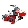 4LZ-4.0E 88HP rubber track combine harvester for rice and wheat corn