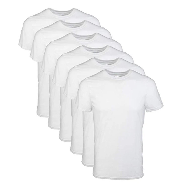 

China bulk cheap white oem printed man advertising campaign t-shirt blank t shirts, Customizable