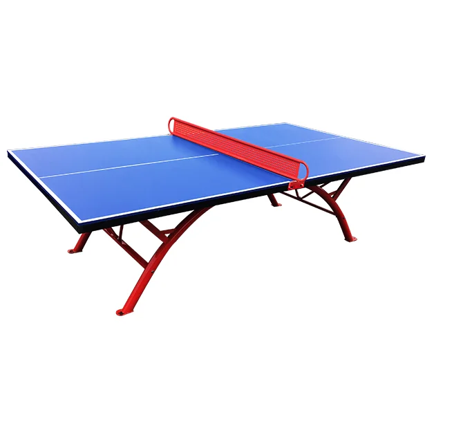 

Outdoor/indoor MDF portable movable ping pong table, Blue;grenn