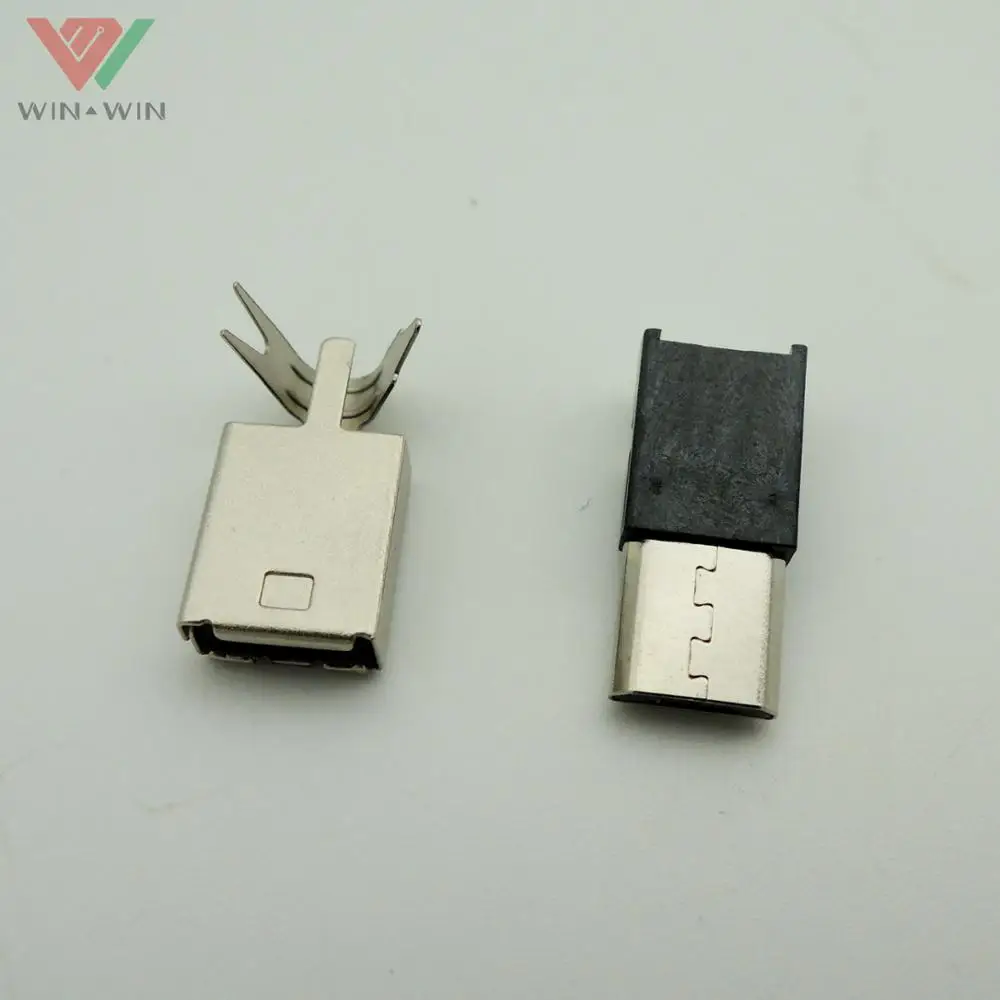 Crimping Price micro usb b 5 pin connector