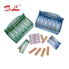 latex free Cotton fabric finger wound care plaster with display box adhesive bandage