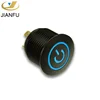 IP67 waterproof 16mm led metal push button switch