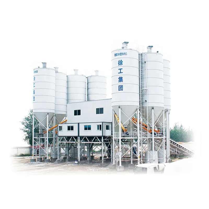 High efficiency new model HZS180 2HZS180 concrete mixing plant in china