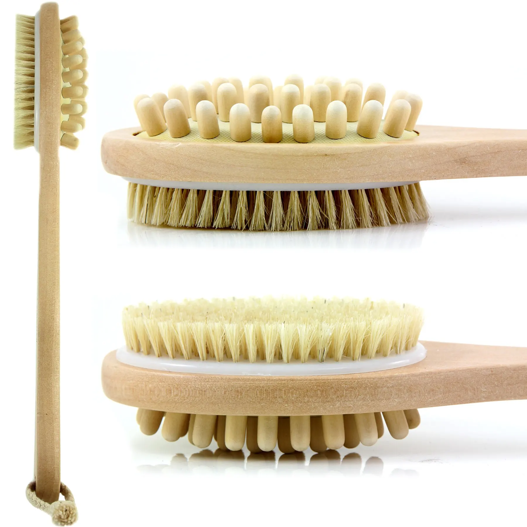 exfoliating scrub brush