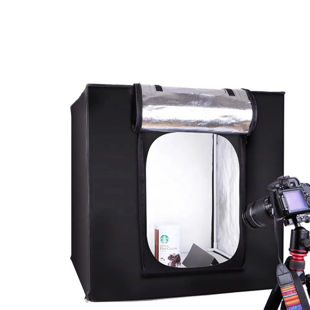 

Led Light Mini  Photo Studio Light Equipment Box Tent Light Box Photography, Black