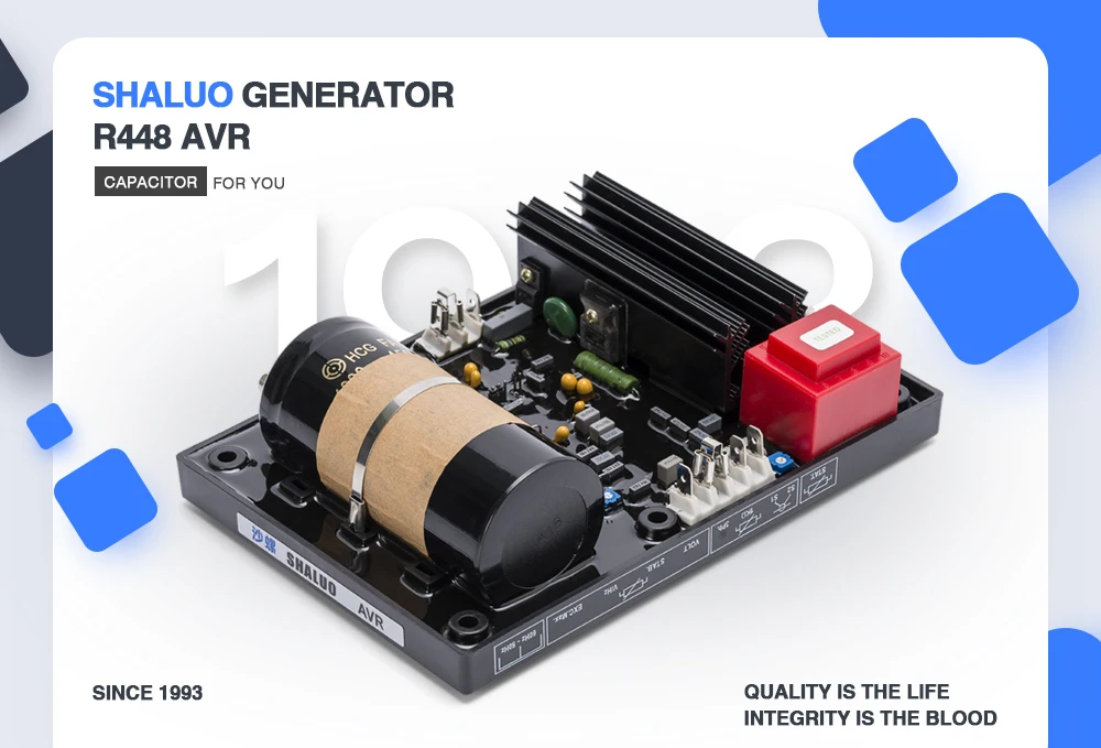 Generador di&eacute;sel avr regulador de voltaje autom&aacute;tico R448