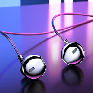 Cafele Type C Ear Earphones Heavy Bass Microphone