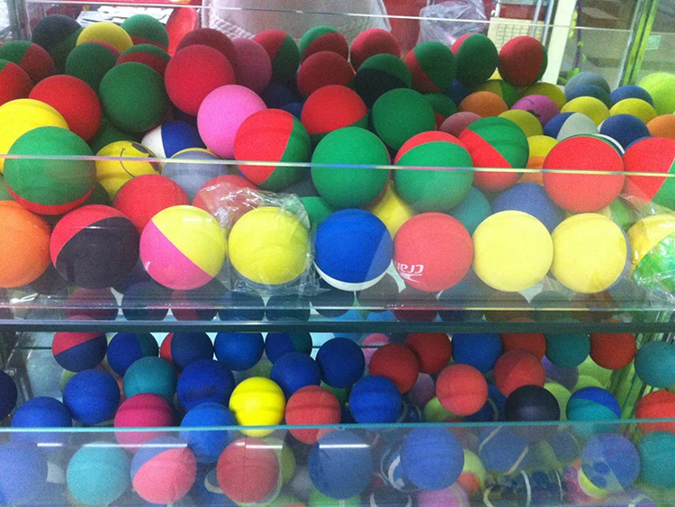 Cheap Wholesale High Bouncing 6cm Fitness Rubber American Squash Ball