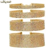 4 sized crystal chunky choker necklace set, rhinestone choker statement necklace in 4 colors oem welcome