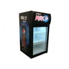 Top sale metal small drinks display refrigerator with stainless steel shelves