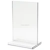 Acrylic Menu Holders Perspex Poster Leaflet Sign Display Stand A6