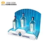 desktop poly-resin wine bottle storage holder acrylic wine display