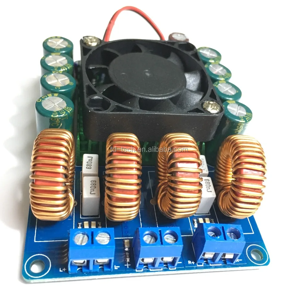

Taidacent Analog input 300W integrated closed-loop 2*300w 2.1 stereo amplifier board class d amplifier 600 watt amp TAS5630