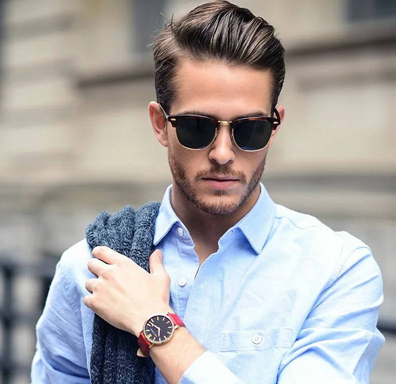 

Luxury Sunglasses Brand Designer Retro Vintage Sun Glasses Mirror For Women Men Male Ladies Female Sunglass