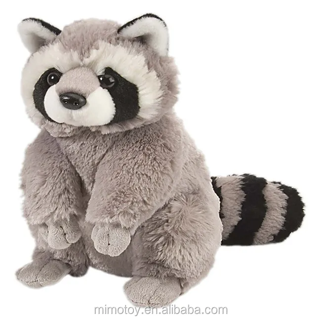 reversible raccoon plush