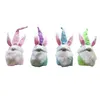 nordic european style holiday gift handicraft Bunny Gnome Rabbit Tomte with Ears Nordic Elf Nisse Table Easter Decoration