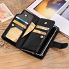 New fashion Phone case for iPhone X Note 8 PU Leather Wallet 2 in 1 Protective Back Cover Case with 3 Layert