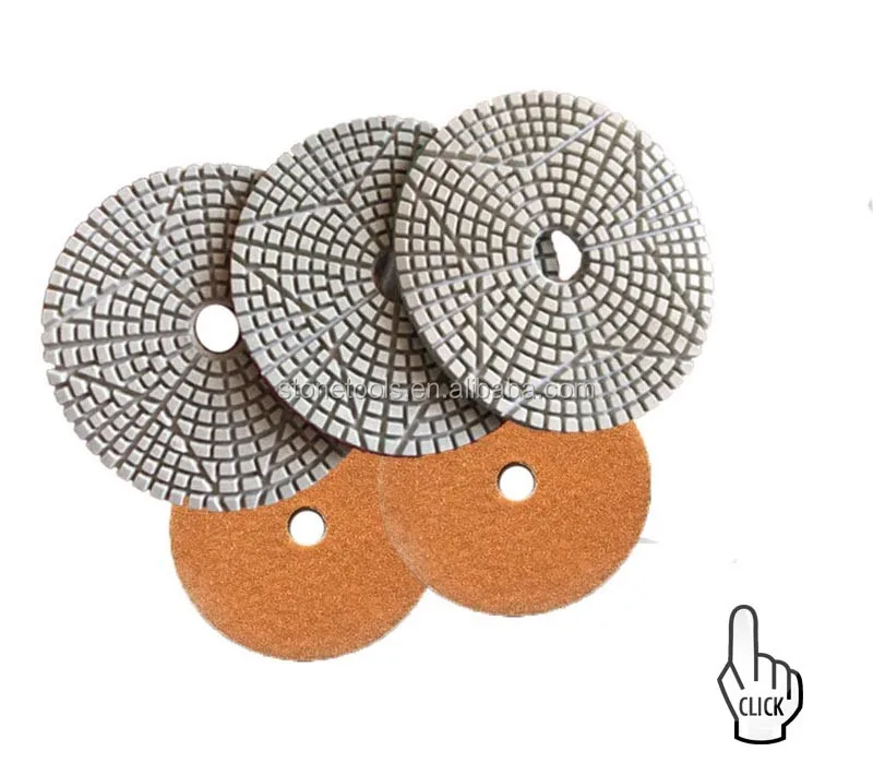 Diamond Polishing Pad Angle Grinder Adapter Rubber/plastic/aluminium