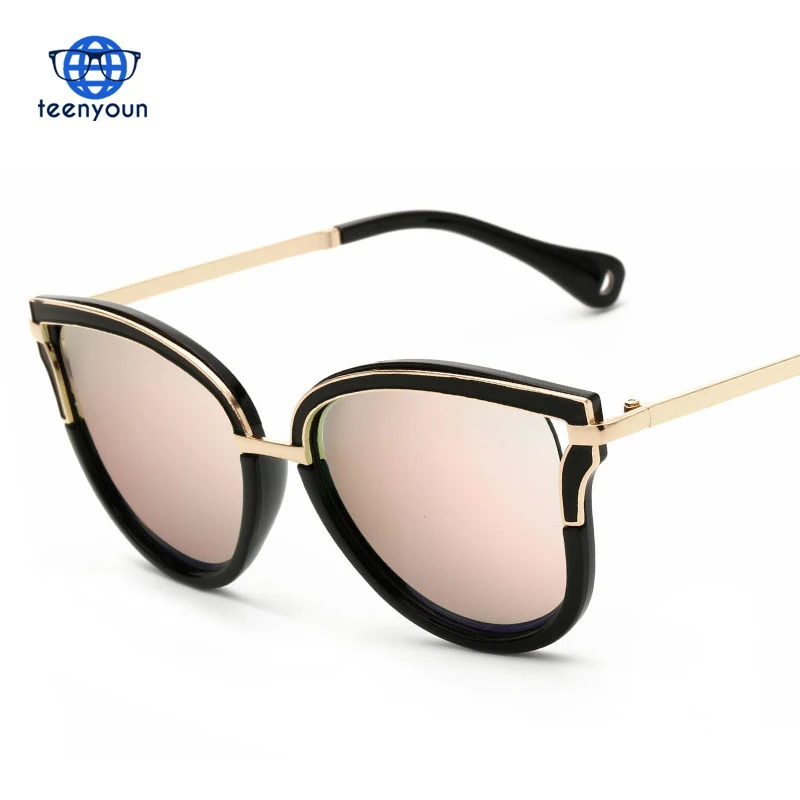 

Fashion Women Sunglasses Cat Mirror Glasses Acetate Cat Eye Sunglasses Women Square Sun glases2713, Picture
