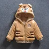 Baby Girls Boys Clothes Cartoon Tiger Down Hooded Jacket Thicken Warm Toddler Clothing Coat Newborns Winter Outerwear